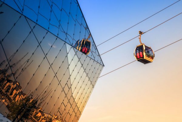Entradas para el teleférico de Londres